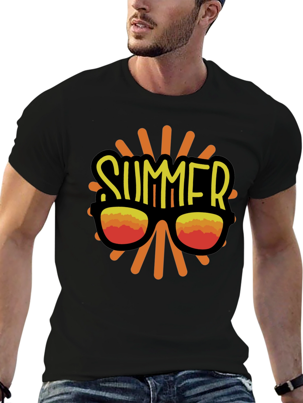 Summer Sunglasses Graphic Tee