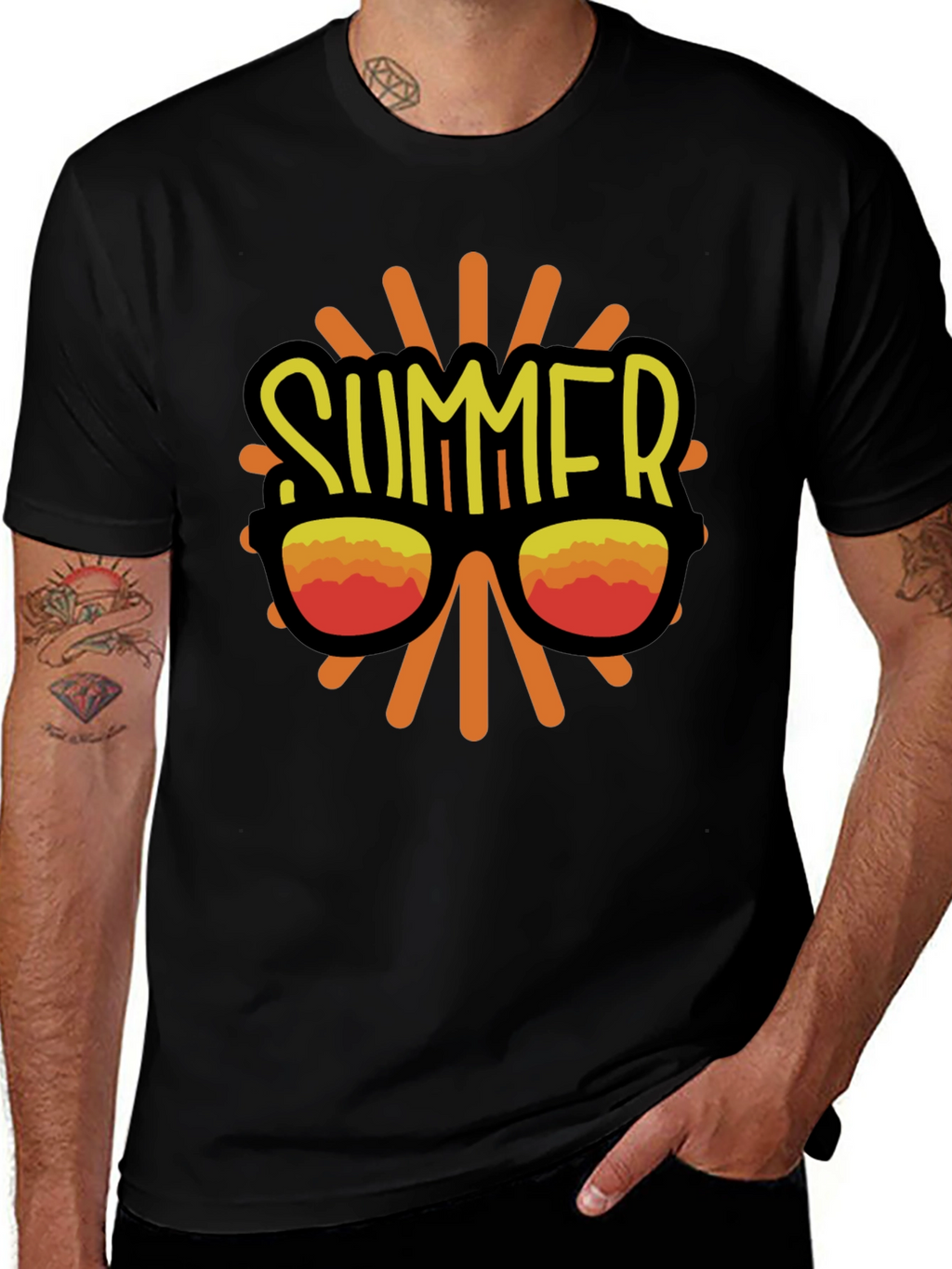 Summer Sunglasses Graphic Tee
