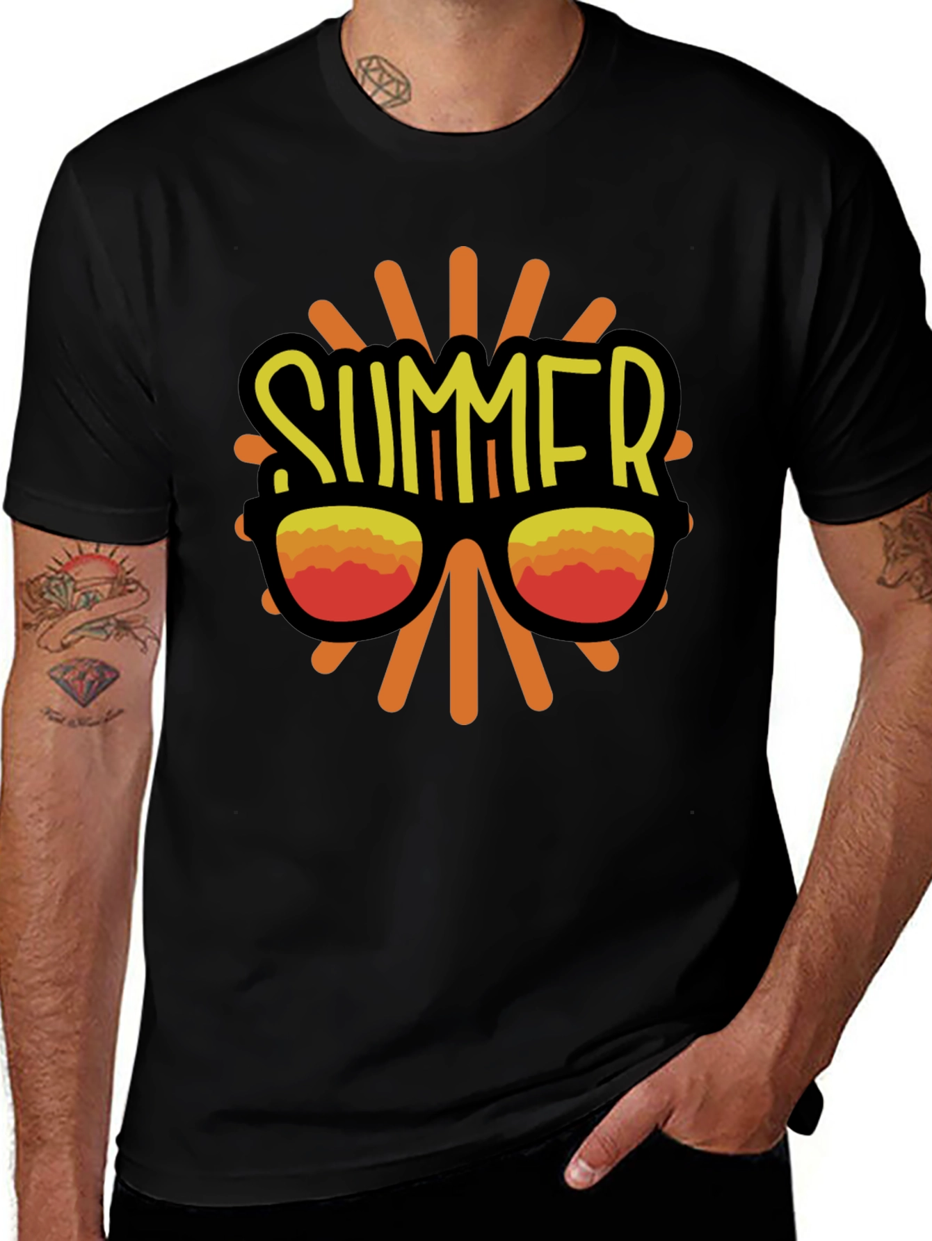 Summer Sunglasses Graphic Tee