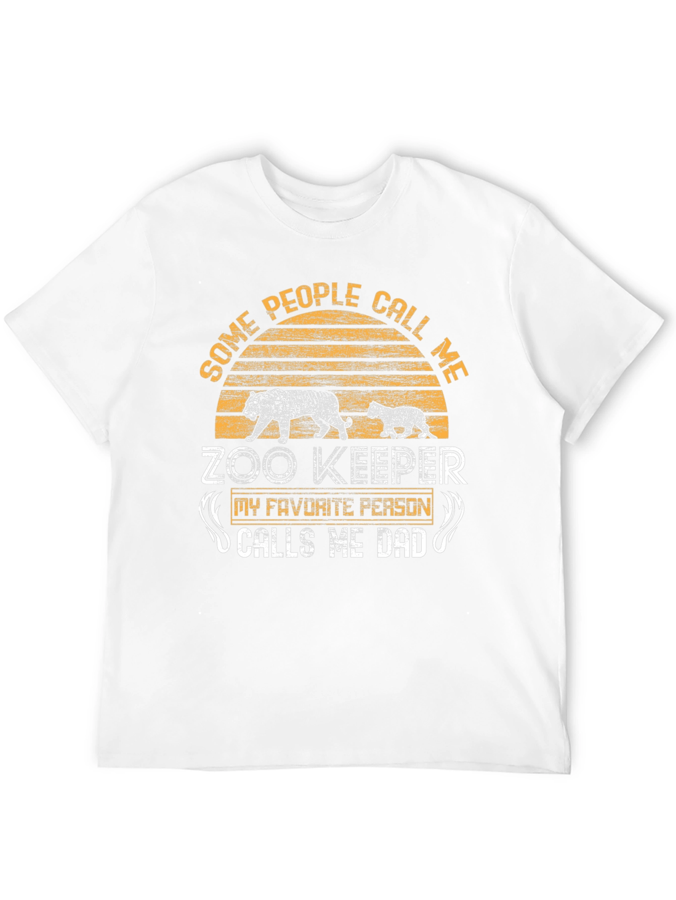 Zoo Keeper Dad T-Shirt - Funny Animal Lover Tee