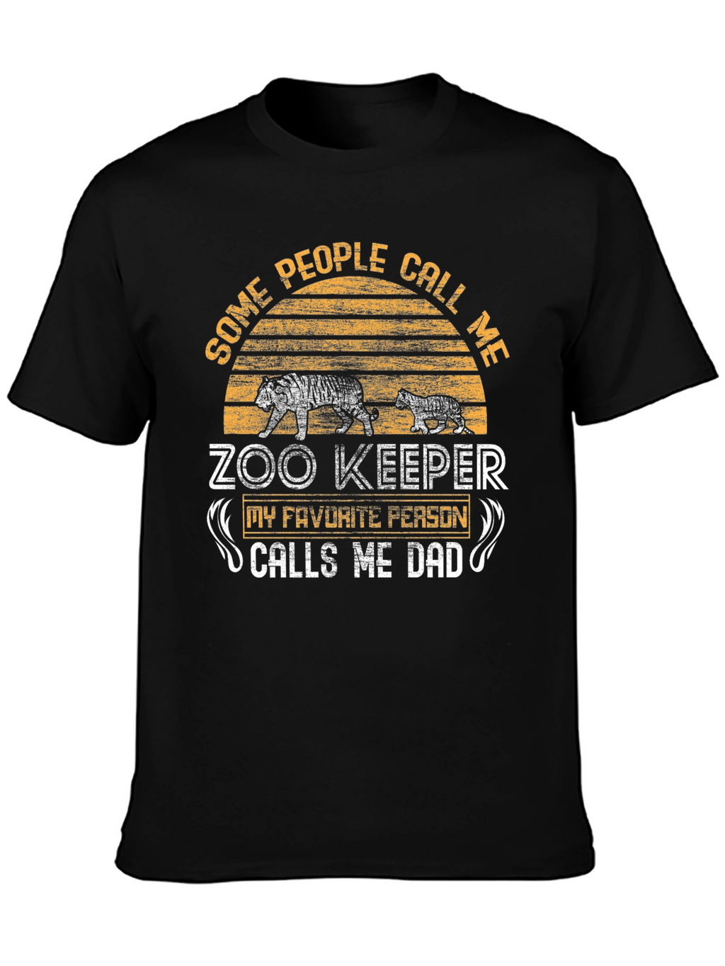Zoo Keeper Dad T-Shirt - Funny Animal Lover Tee