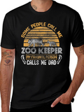 Zoo Keeper Dad T-Shirt - Funny Animal Lover Tee
