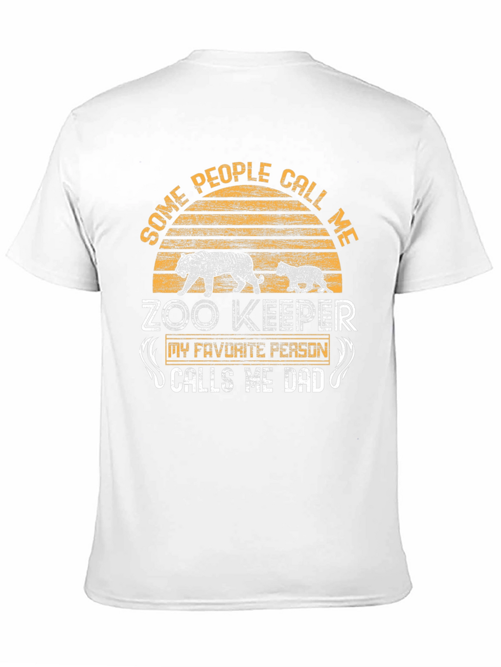Zoo Keeper Dad T-Shirt - Funny Animal Lover Tee