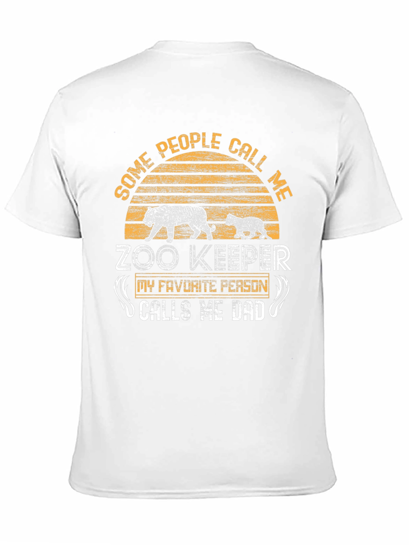 Zoo Keeper Dad T-Shirt - Funny Animal Lover Tee