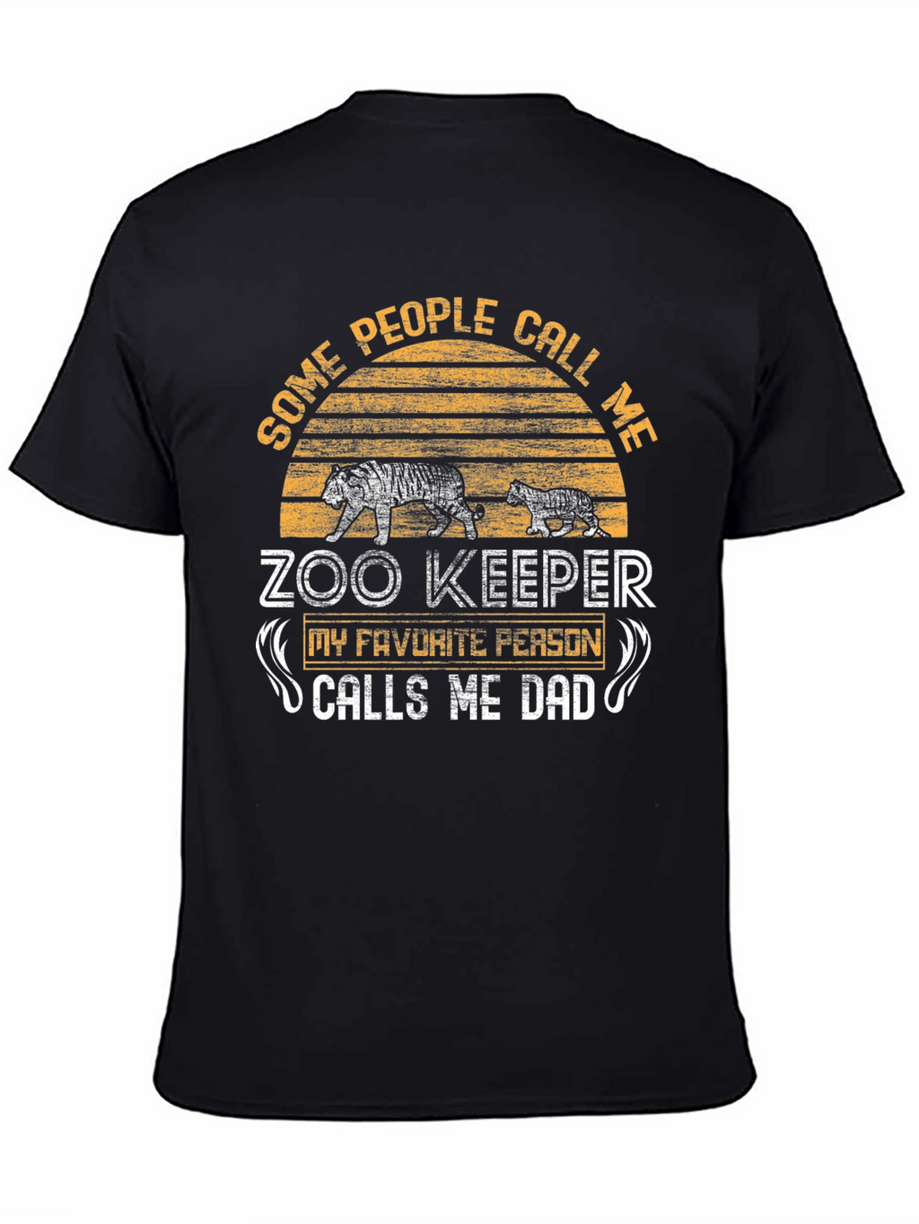 Zoo Keeper Dad T-Shirt - Funny Animal Lover Tee