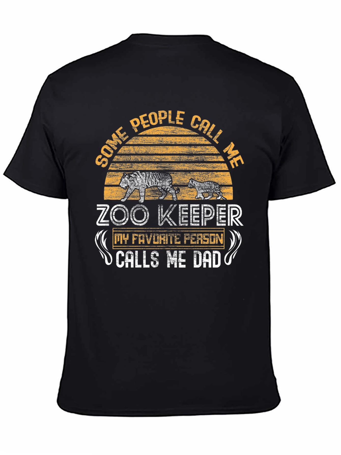 Zoo Keeper Dad T-Shirt - Funny Animal Lover Tee