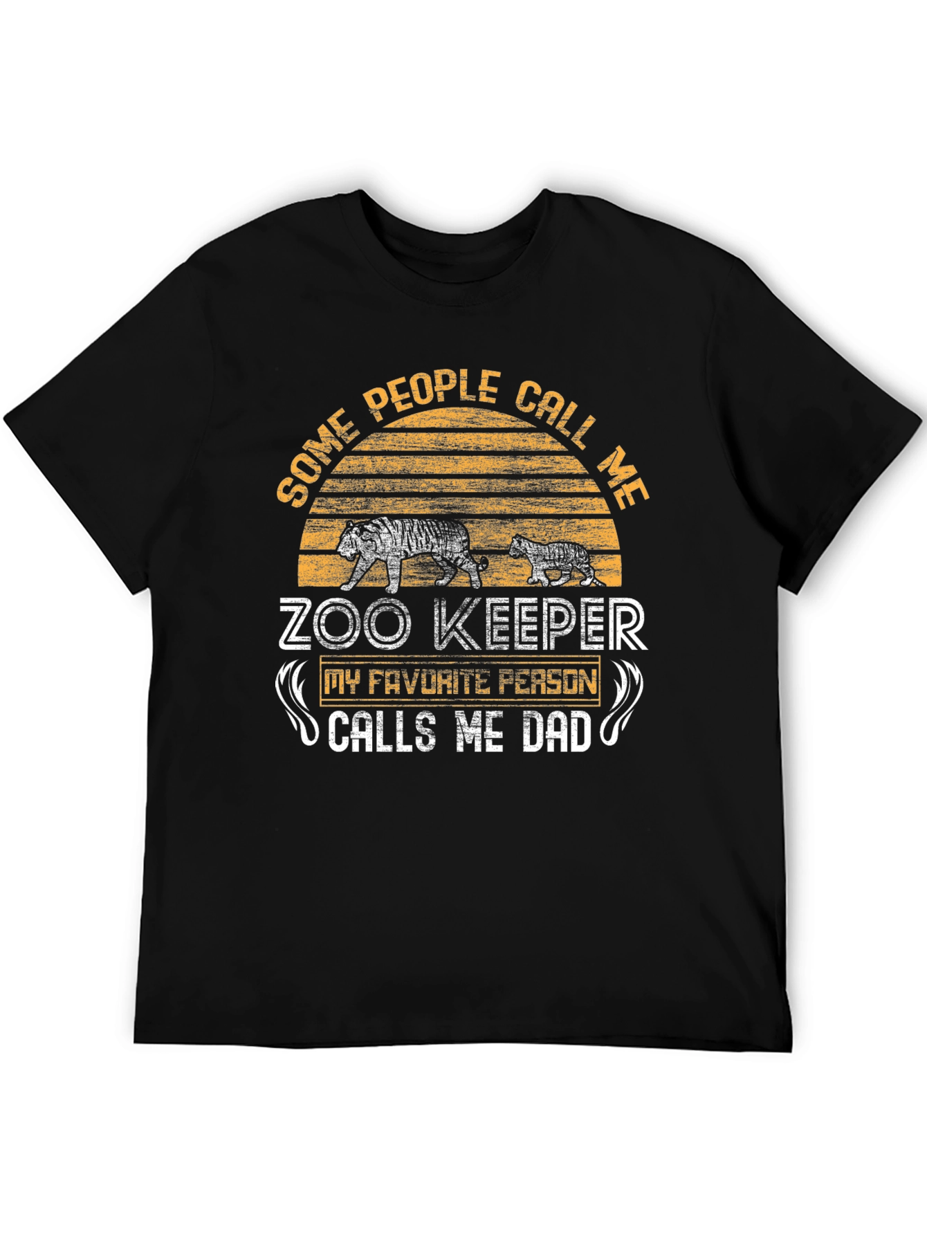 Zoo Keeper Dad T-Shirt - Funny Animal Lover Tee