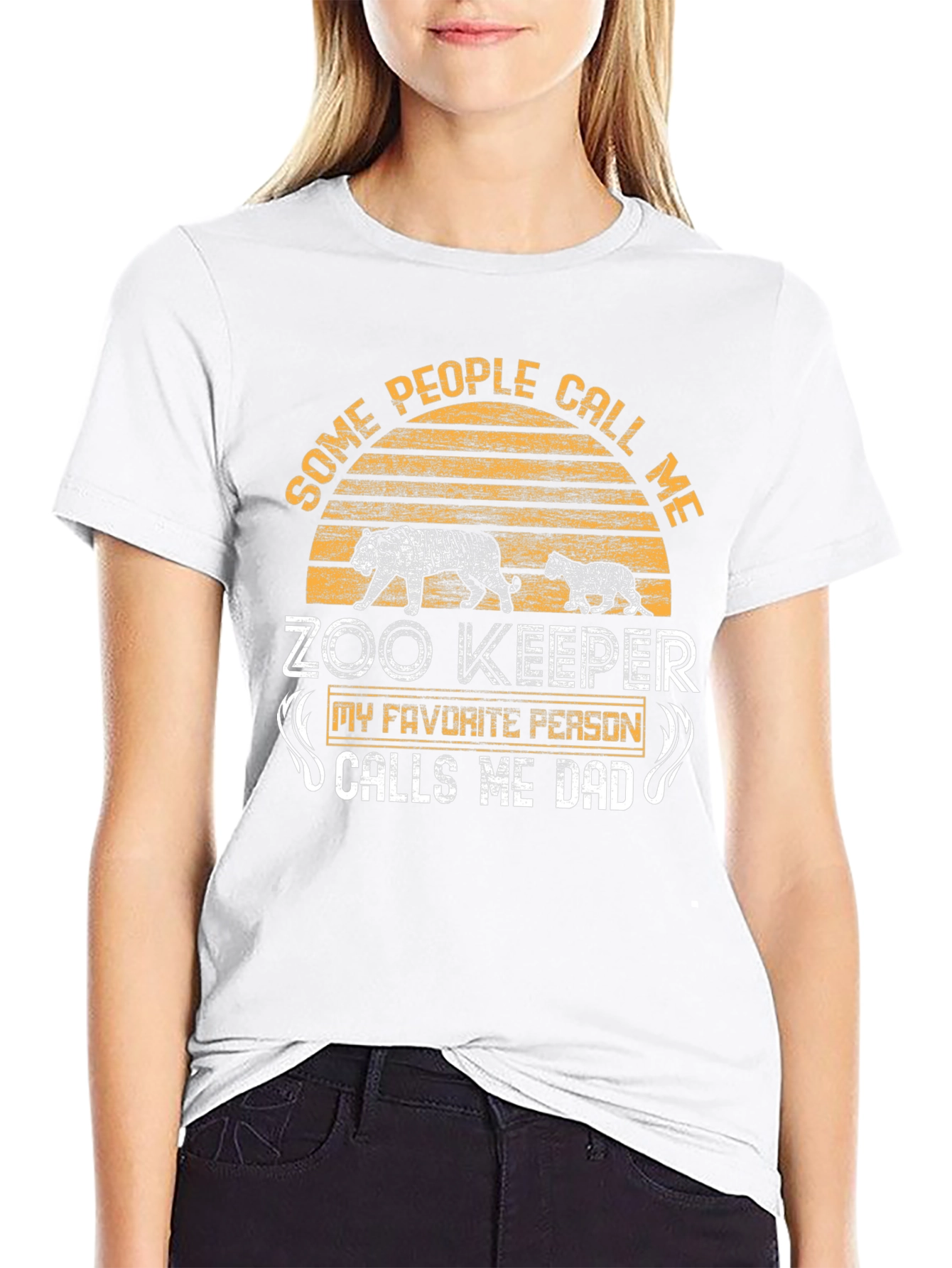 Zoo Keeper Dad T-Shirt - Funny Animal Lover Tee