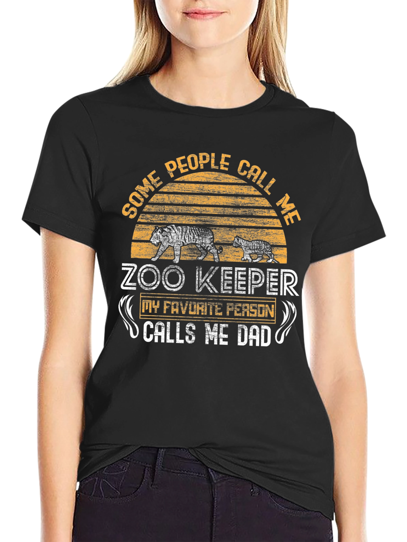 Zoo Keeper Dad T-Shirt - Funny Animal Lover Tee