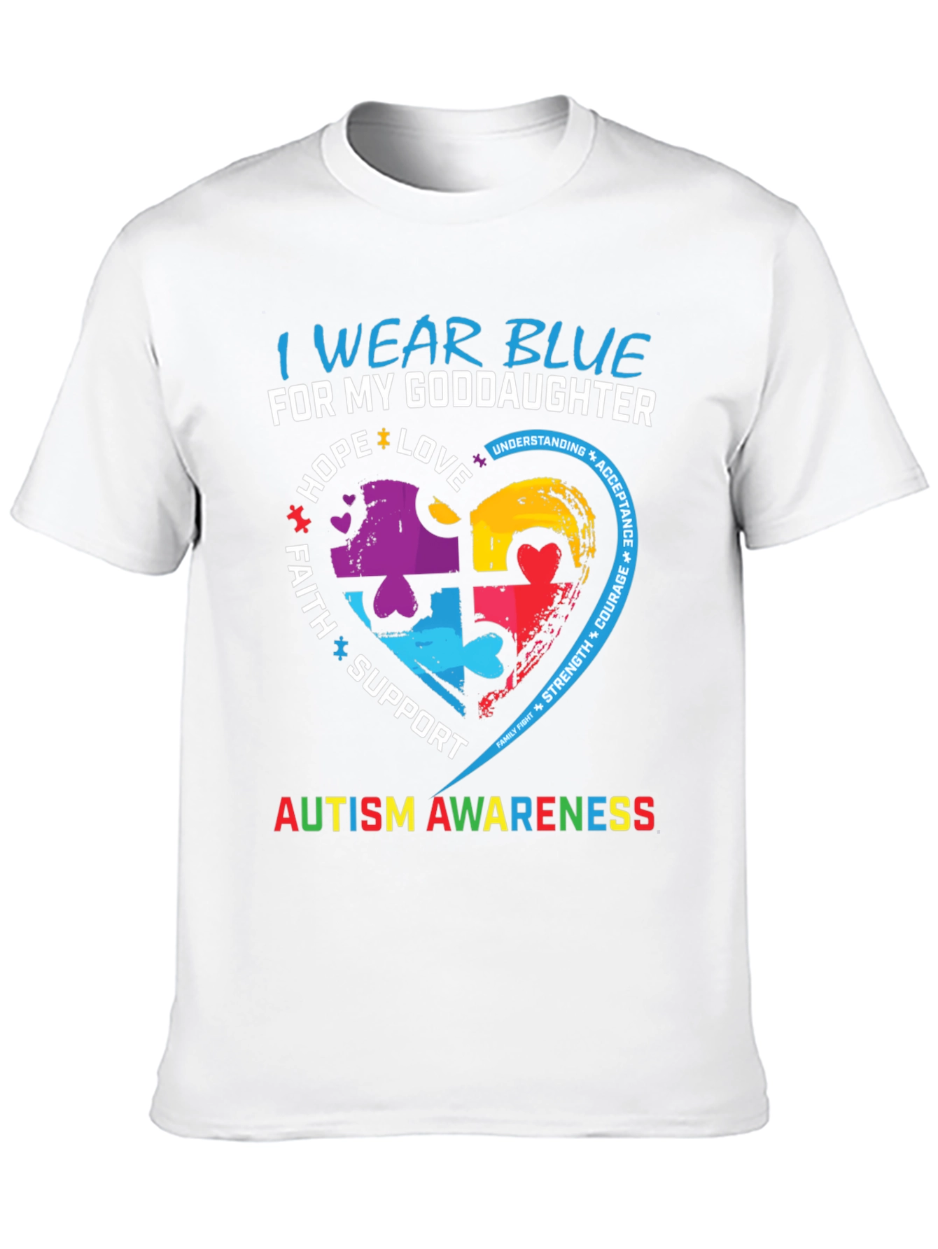 Autism Awareness T-Shirt - Goddaughter Support