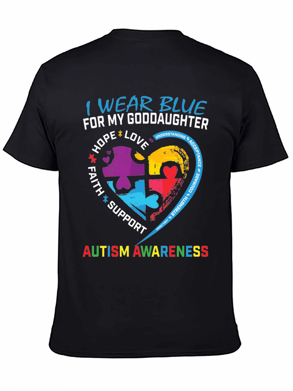 Autism Awareness T-Shirt - Goddaughter Support