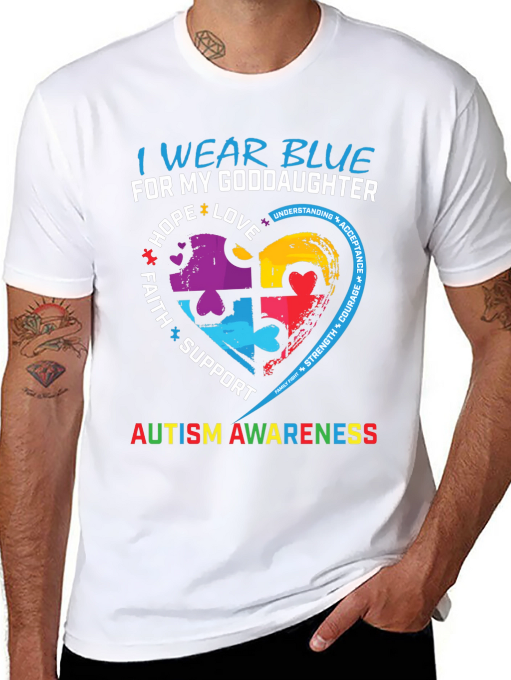 Autism Awareness T-Shirt - Goddaughter Support