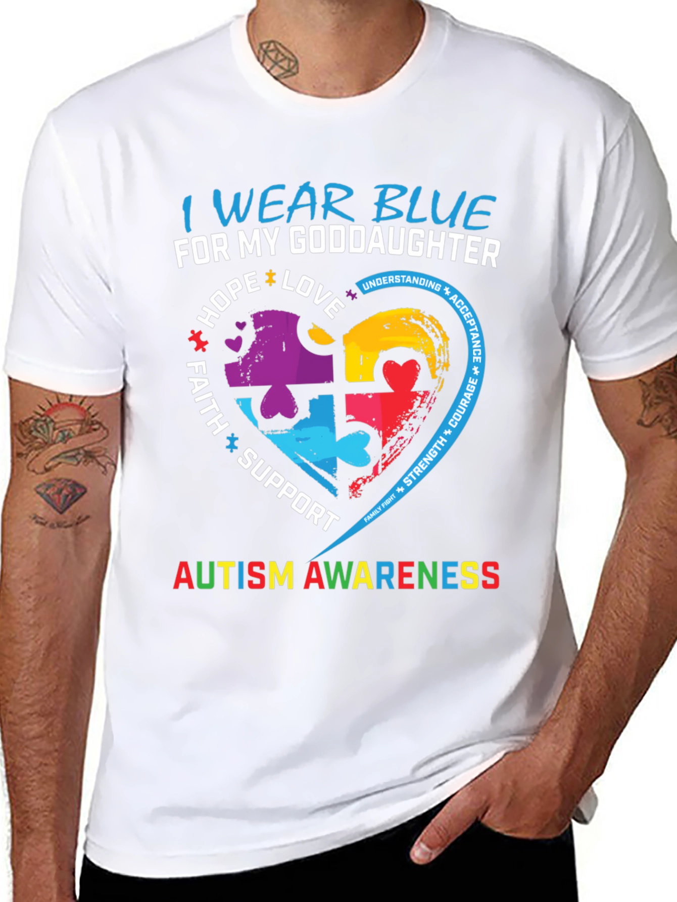 Autism Awareness T-Shirt - Goddaughter Support