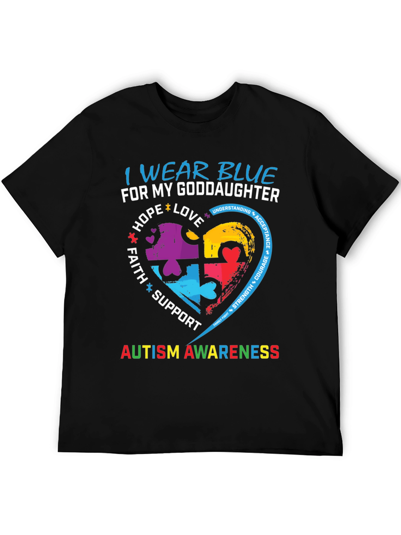 Autism Awareness T-Shirt - Goddaughter Support