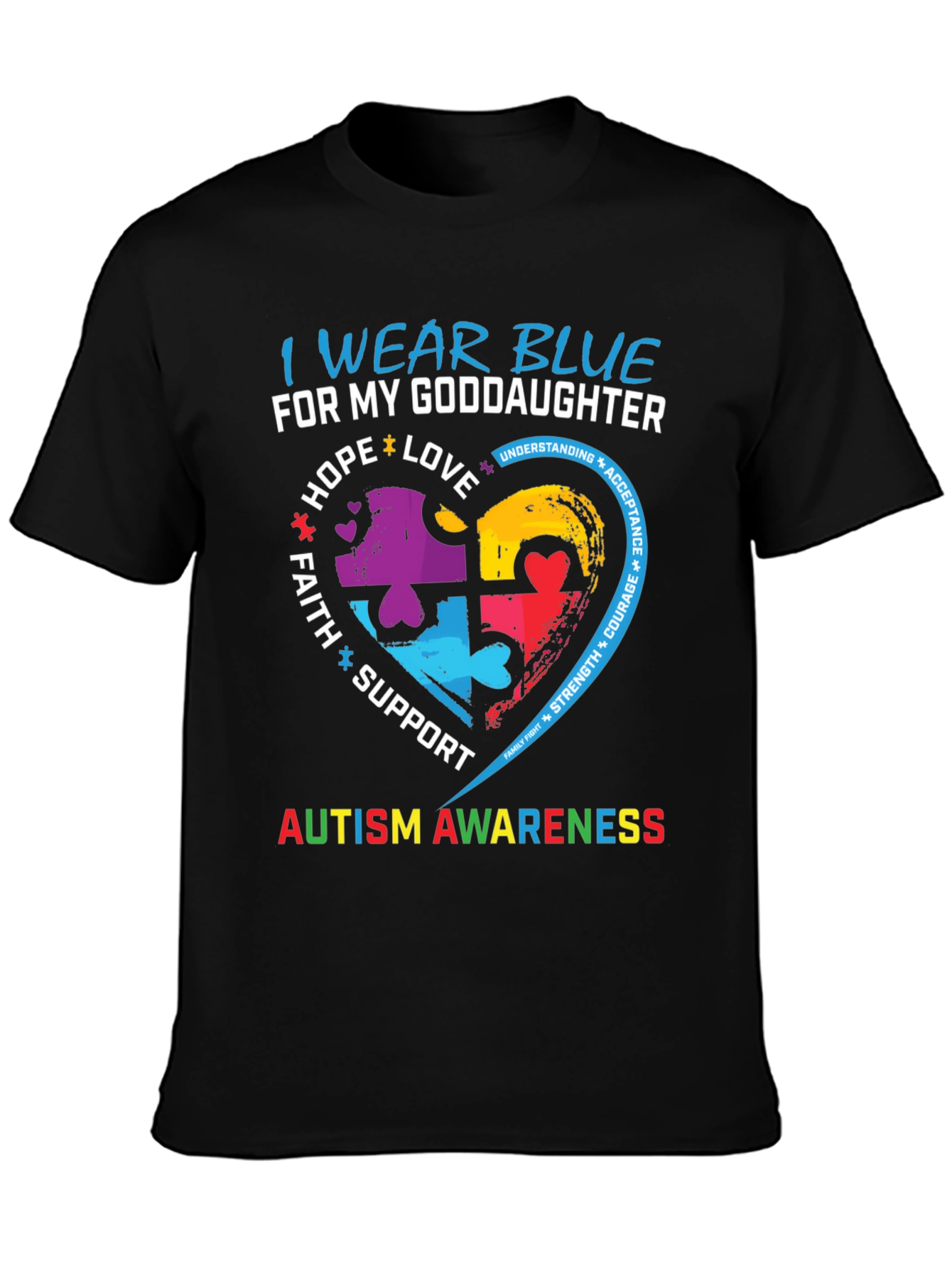 Autism Awareness T-Shirt - Goddaughter Support