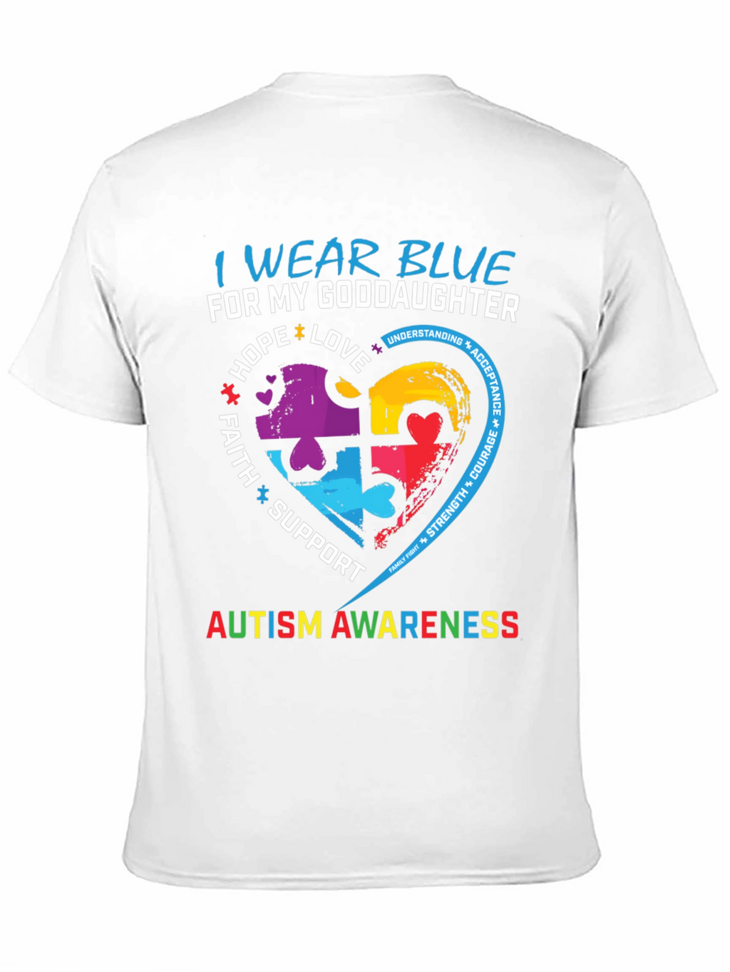 Autism Awareness T-Shirt - Goddaughter Support