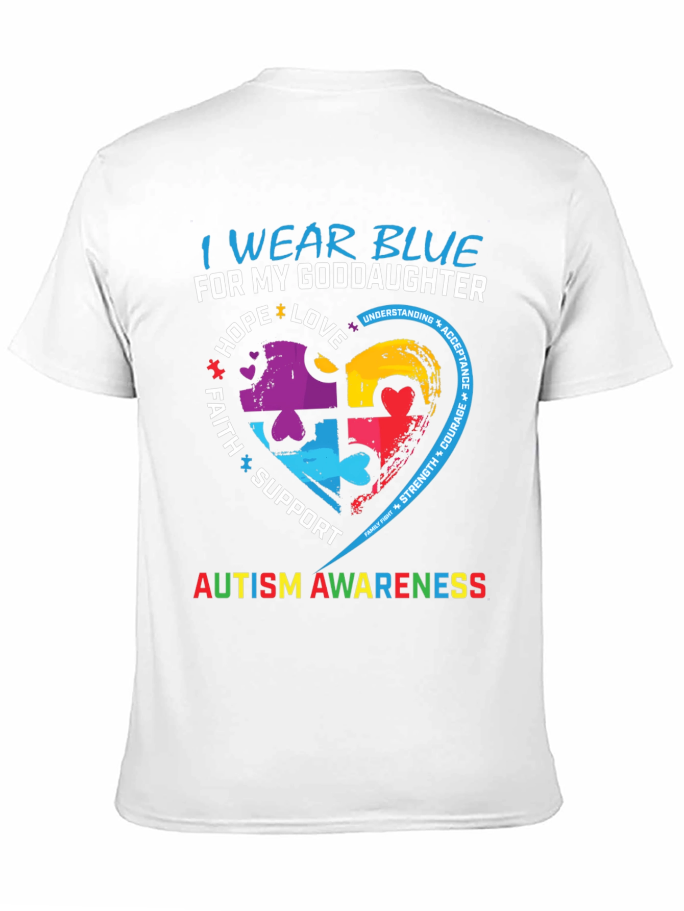 Autism Awareness T-Shirt - Goddaughter Support