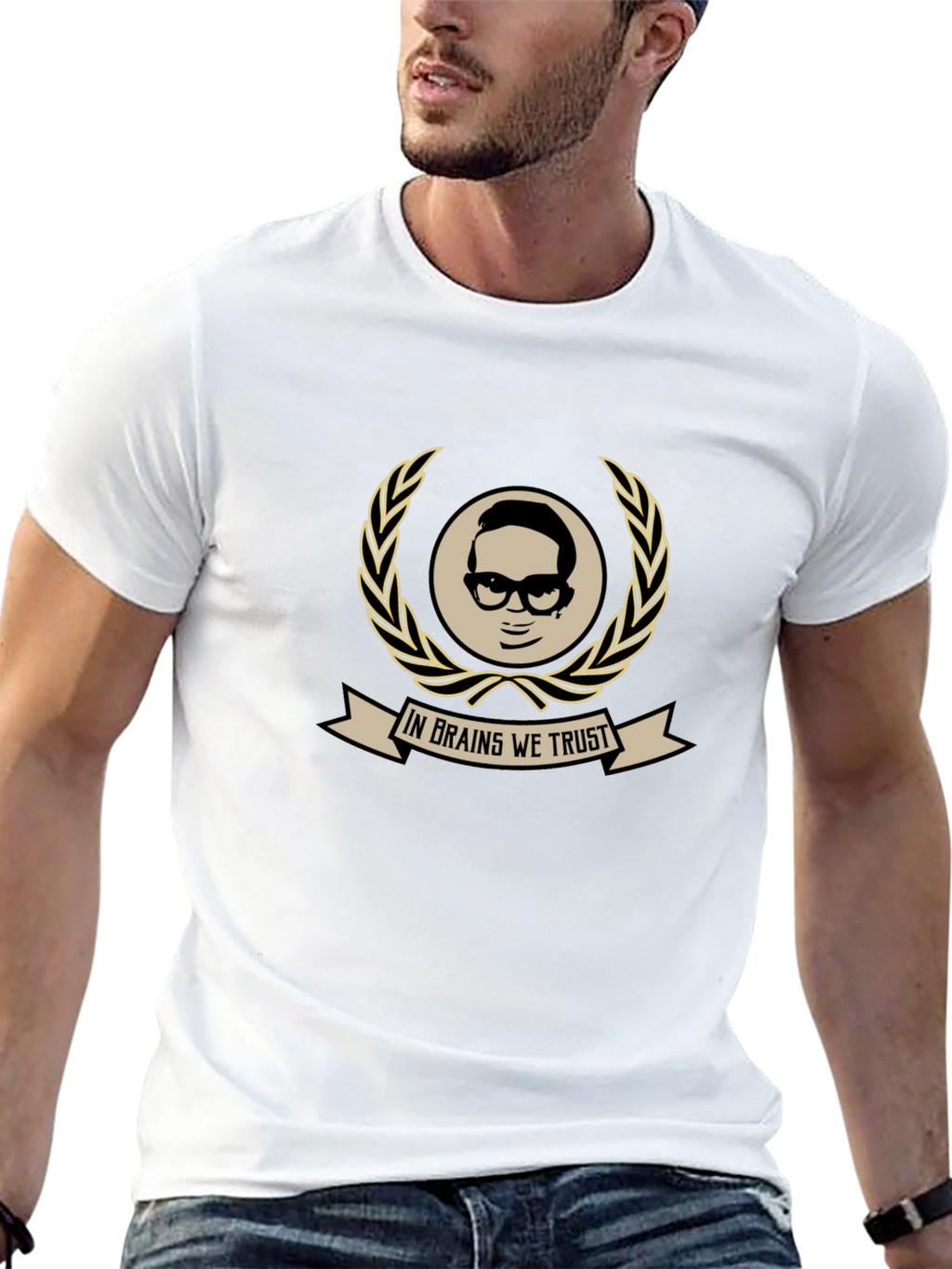 In Brains We Trust Graphic T-Shirt