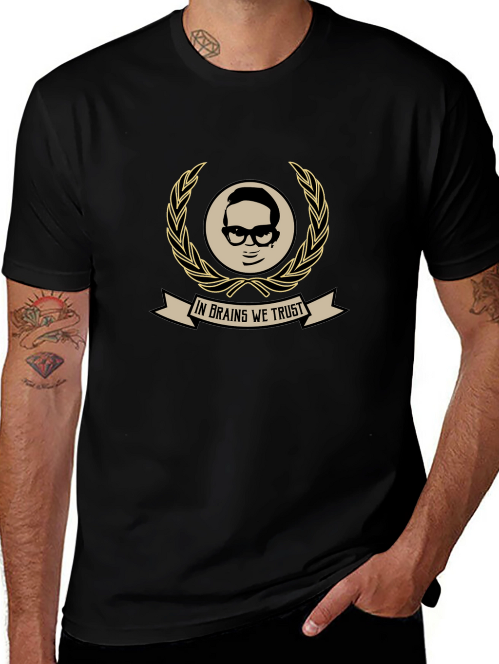 In Brains We Trust Graphic T-Shirt