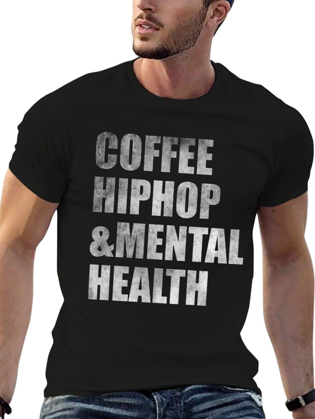 Coffee Hip Hop & Mental Health Graphic Tee