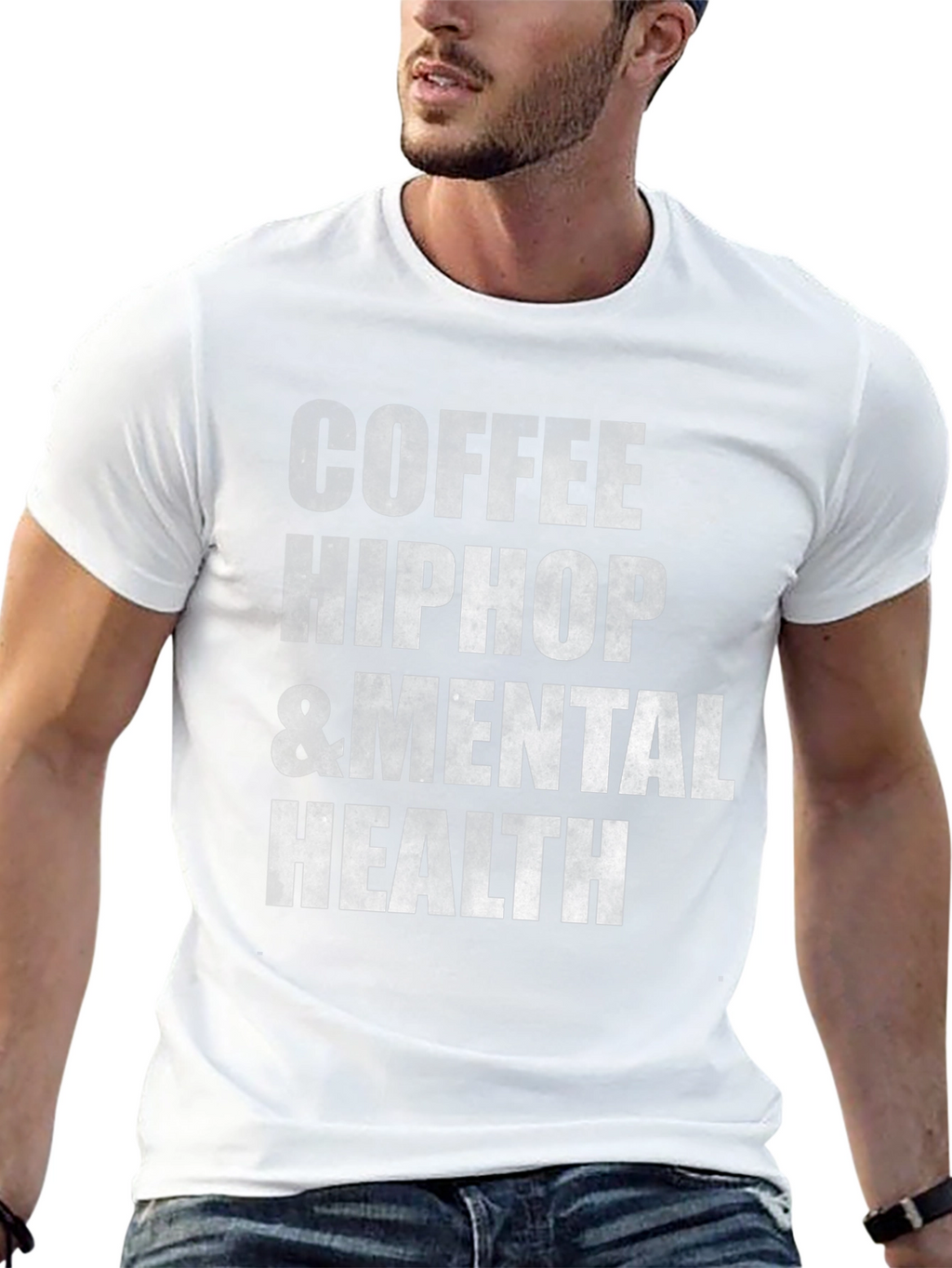 Coffee Hip Hop & Mental Health Graphic Tee