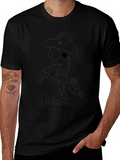 Pirate Cartoon Graphic T-Shirt