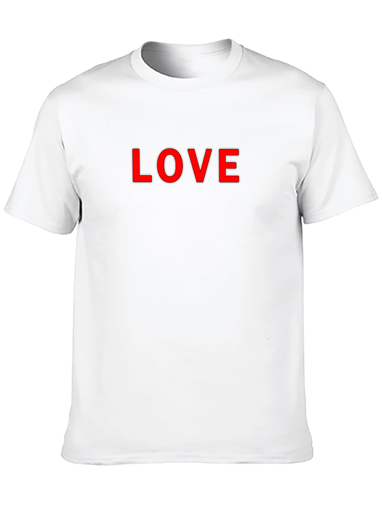 LOVE Graphic T-Shirt - Mens Black Tee