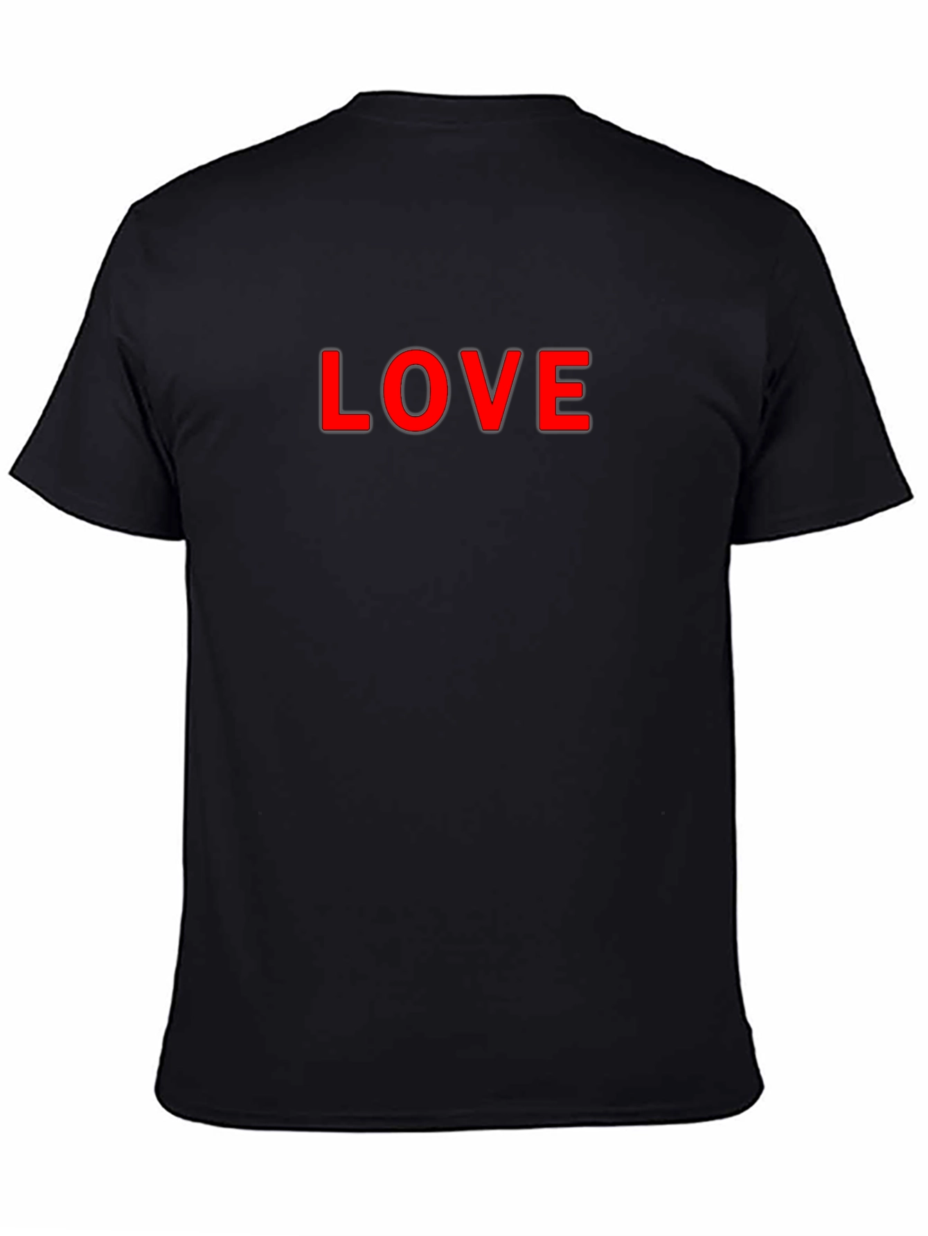 LOVE Graphic T-Shirt - Mens Black Tee