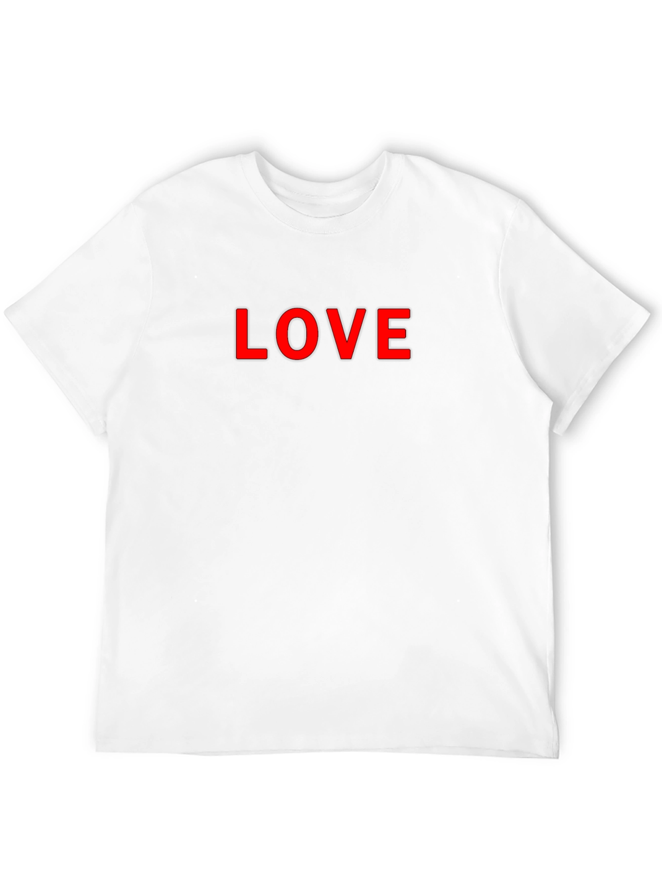 LOVE Graphic T-Shirt - Mens Black Tee