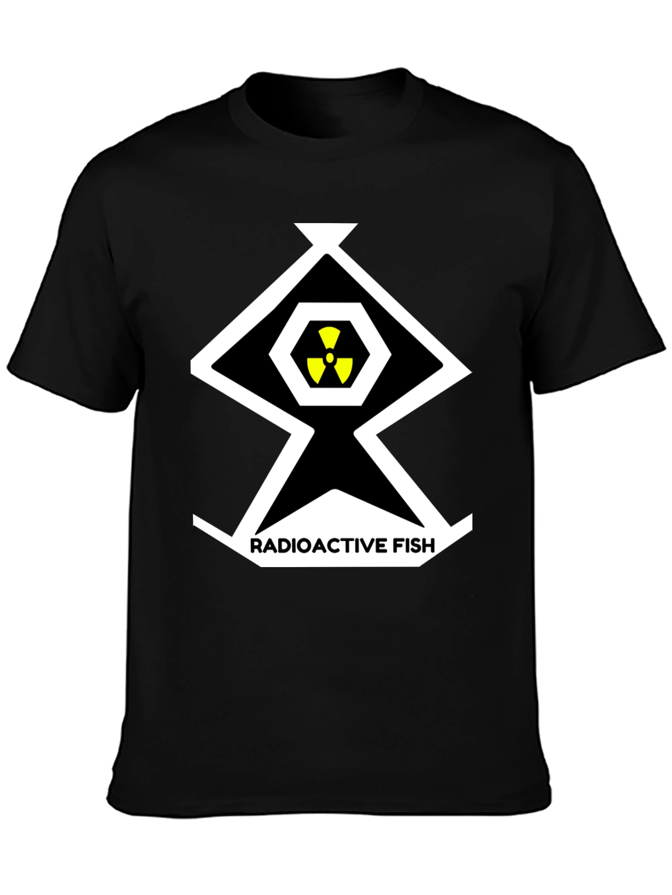 Radioactive Fish T-Shirt - Nuclear Graphic Tee