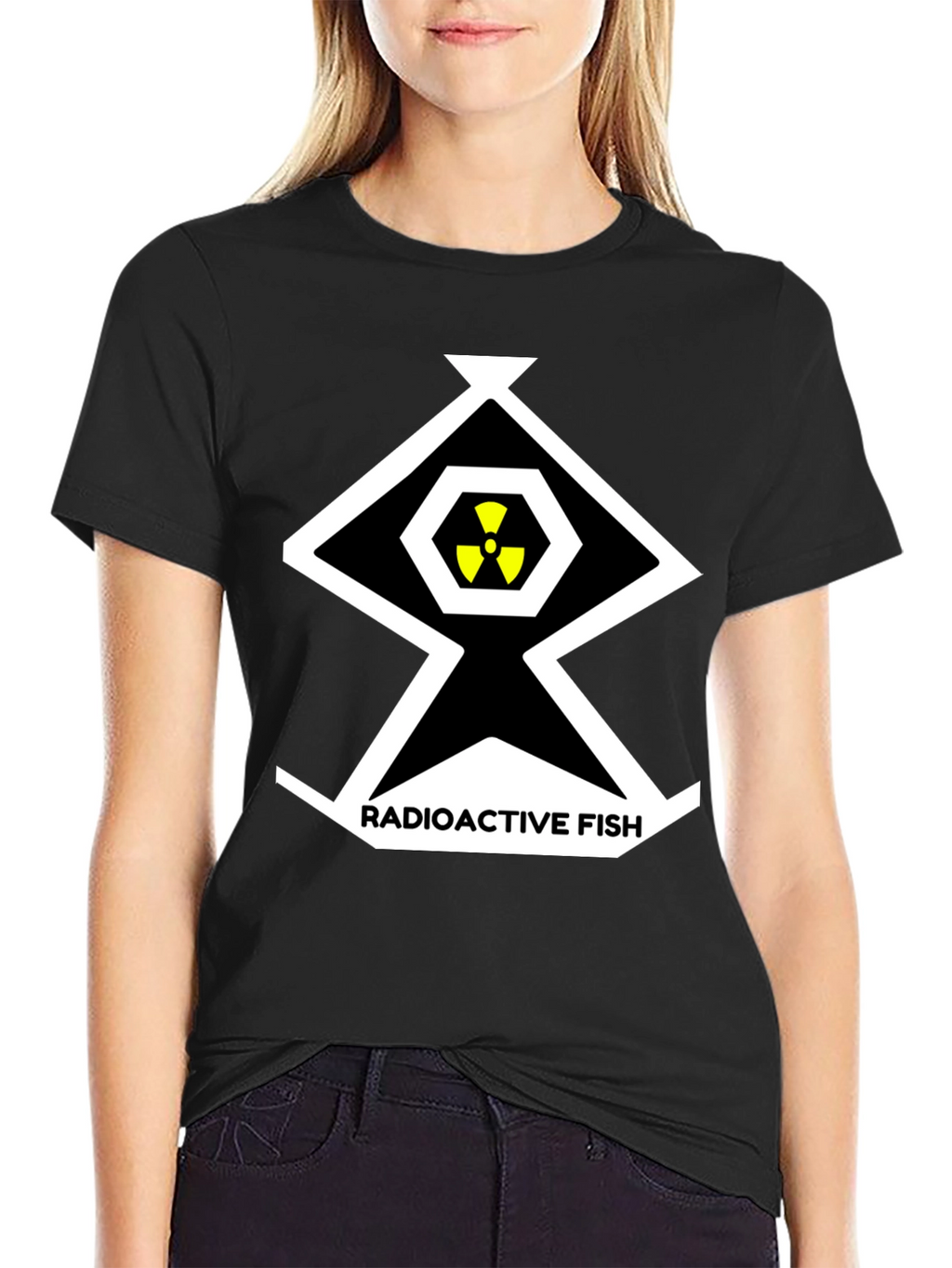 Radioactive Fish T-Shirt - Nuclear Graphic Tee