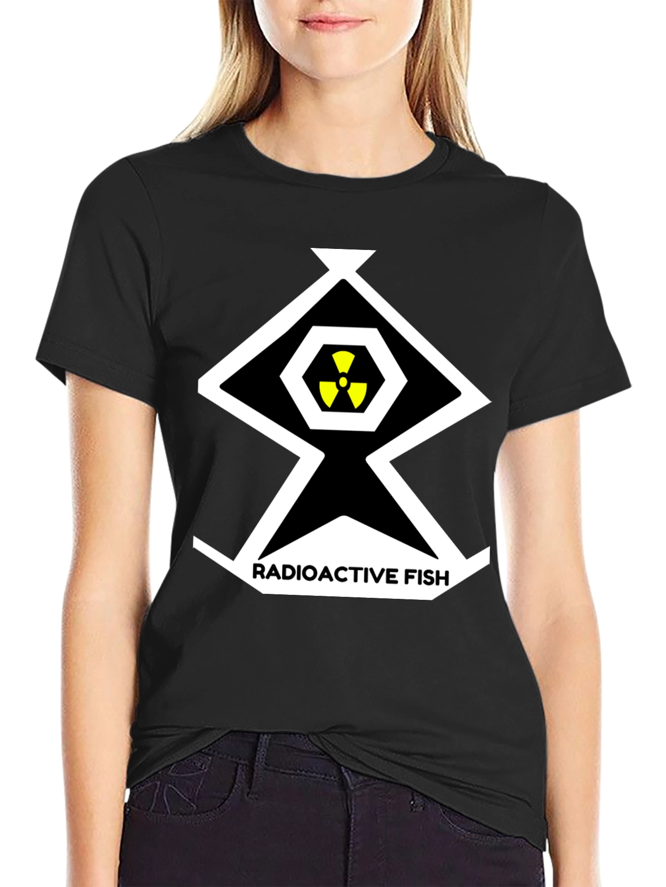 Radioactive Fish T-Shirt - Nuclear Graphic Tee