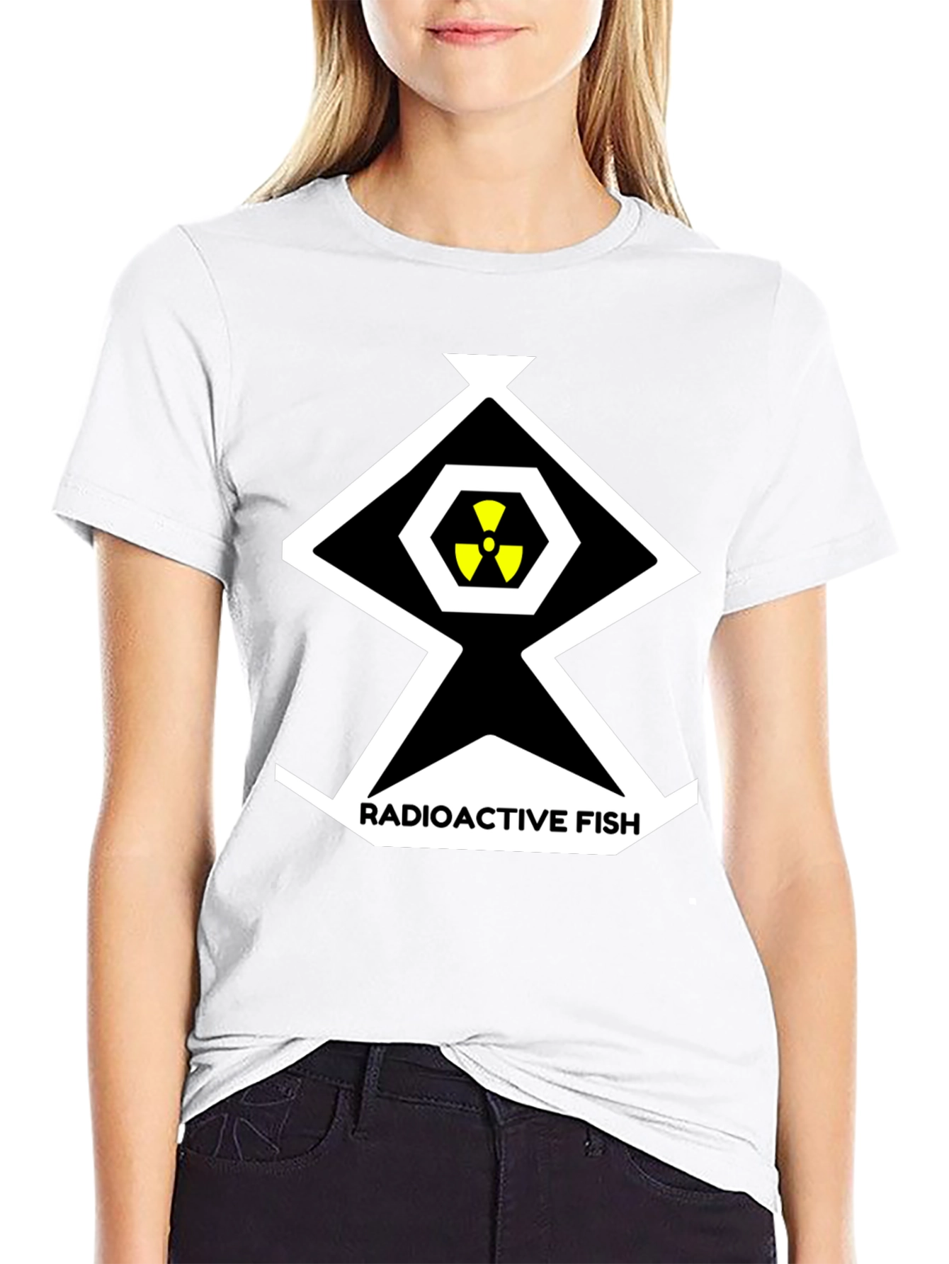 Radioactive Fish T-Shirt - Nuclear Graphic Tee
