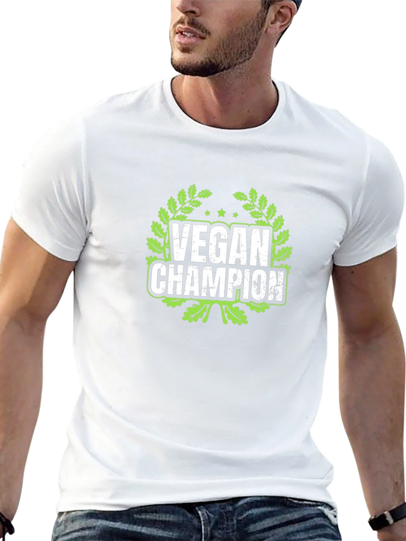 Vegan Champion Black T-Shirt