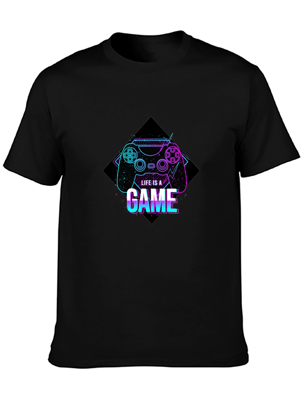 Life is a Game Graphic Tee - Gamer Style