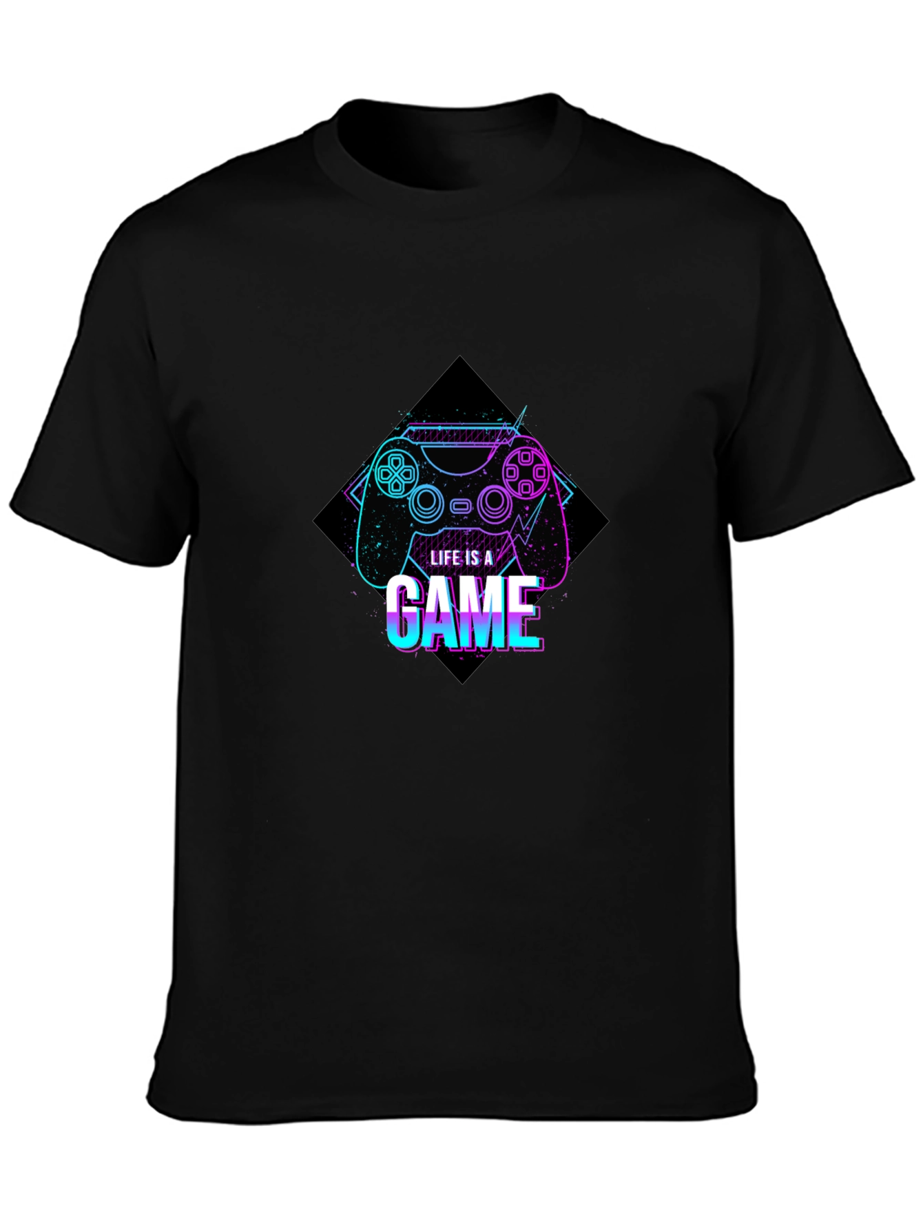 Life is a Game Graphic Tee - Gamer Style