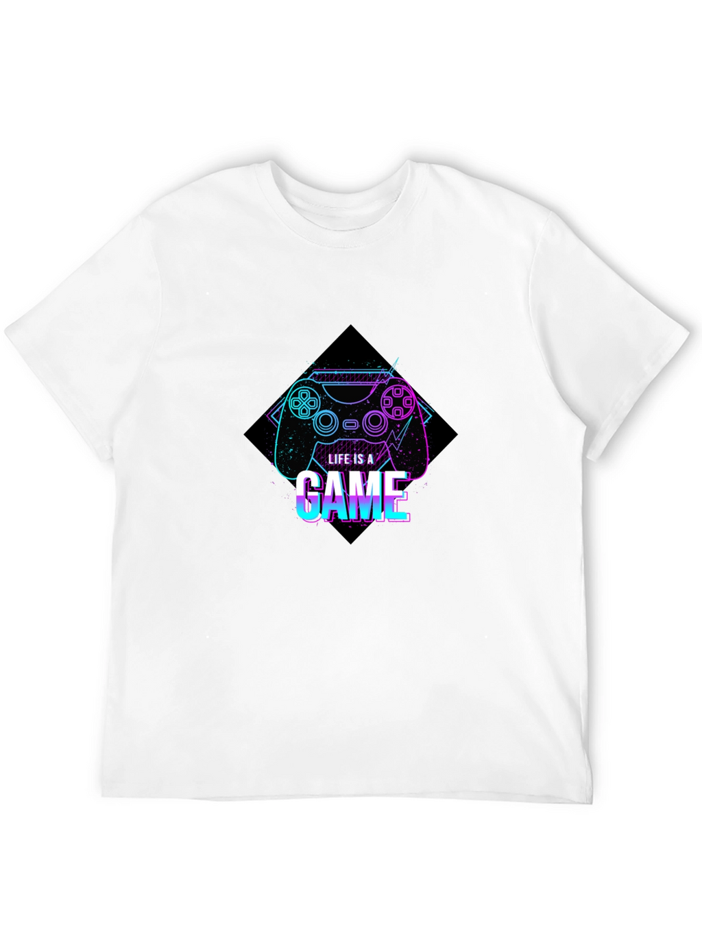 Life is a Game Graphic Tee - Gamer Style