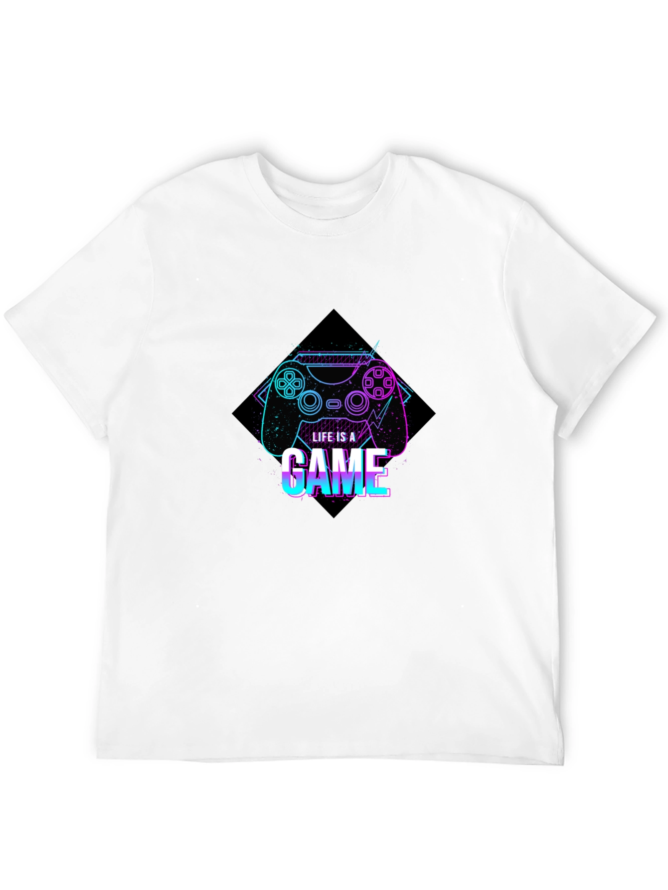 Life is a Game Graphic Tee - Gamer Style