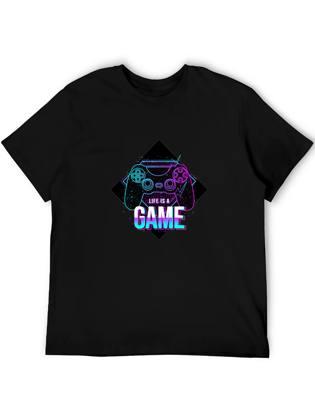 Life is a Game Graphic Tee - Gamer Style