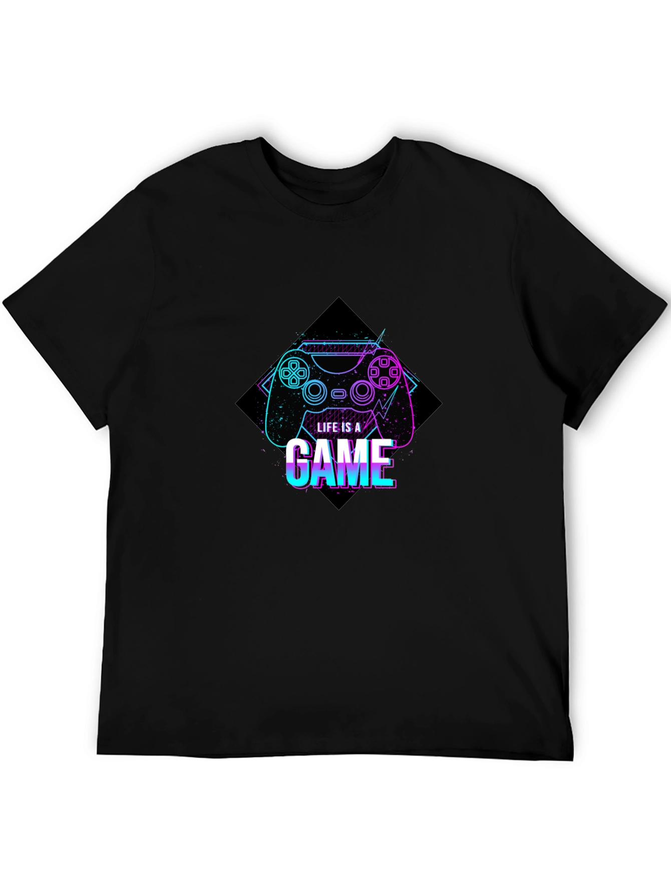 Life is a Game Graphic Tee - Gamer Style