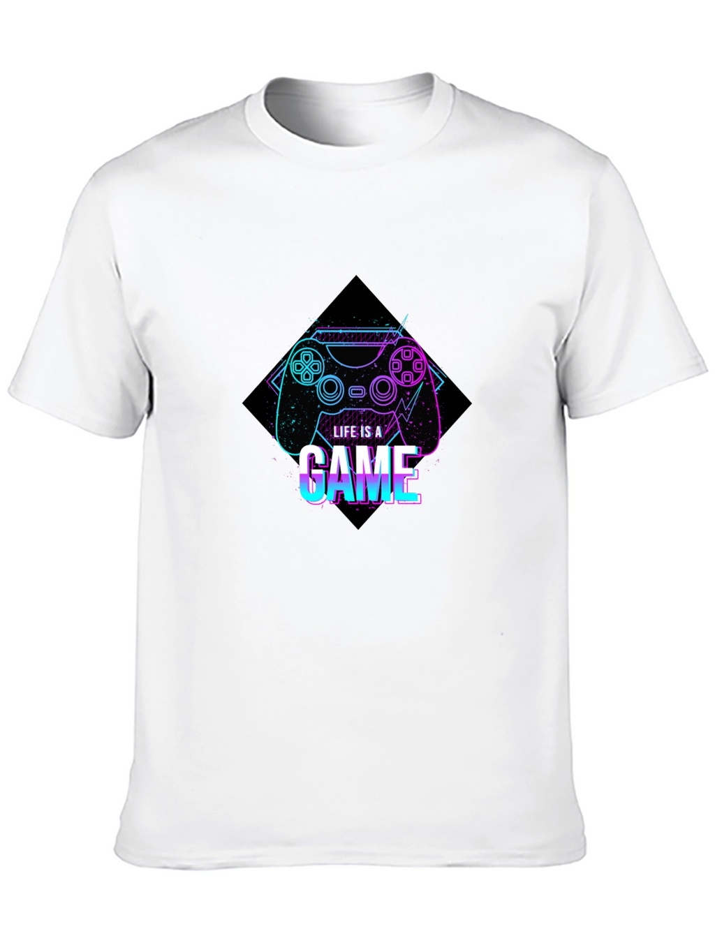 Life is a Game Graphic Tee - Gamer Style