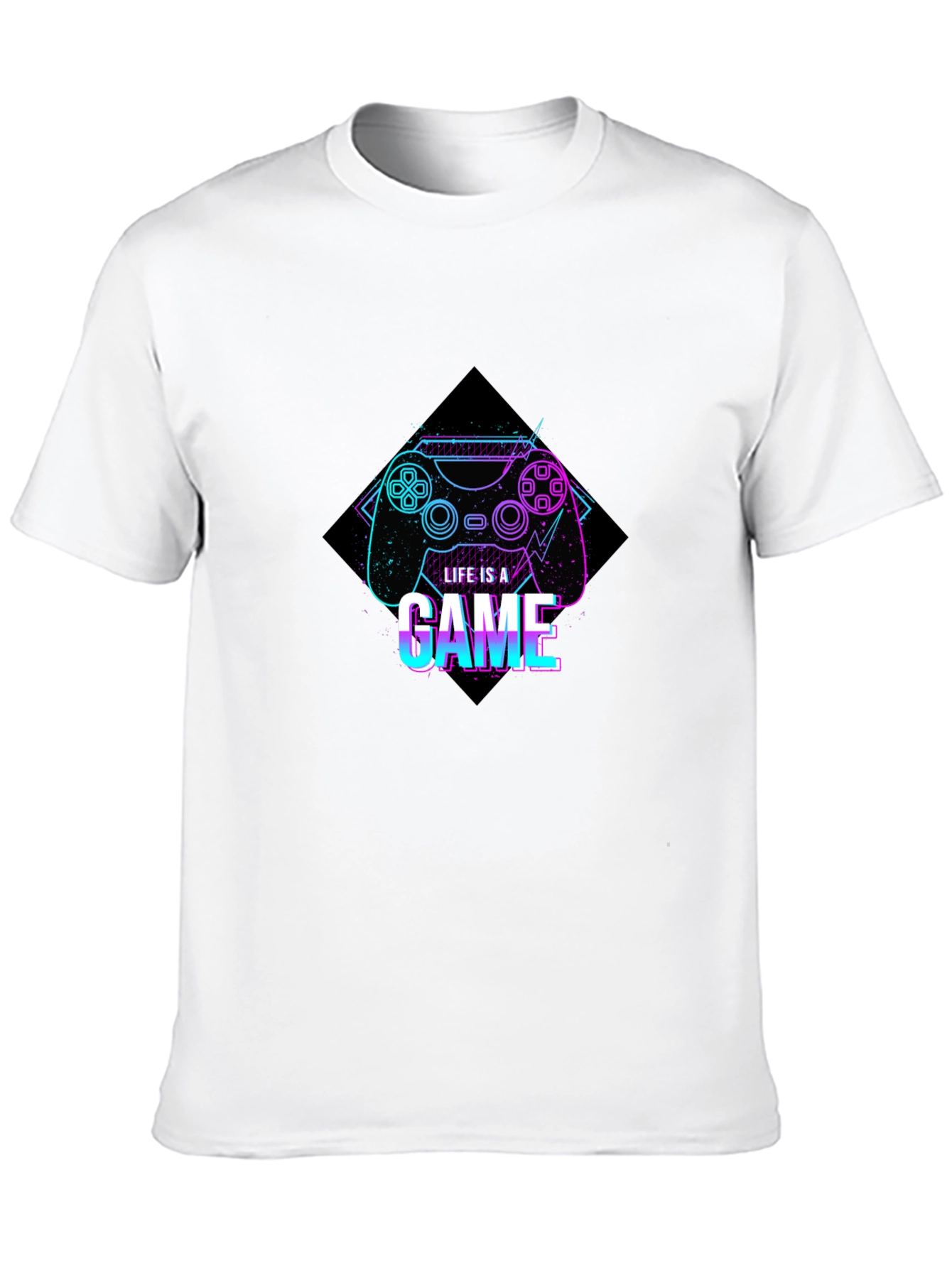 Life is a Game Graphic Tee - Gamer Style