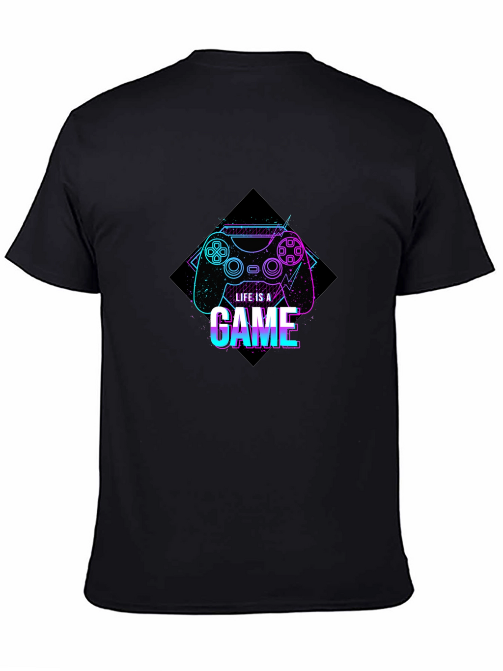 Life is a Game Graphic Tee - Gamer Style