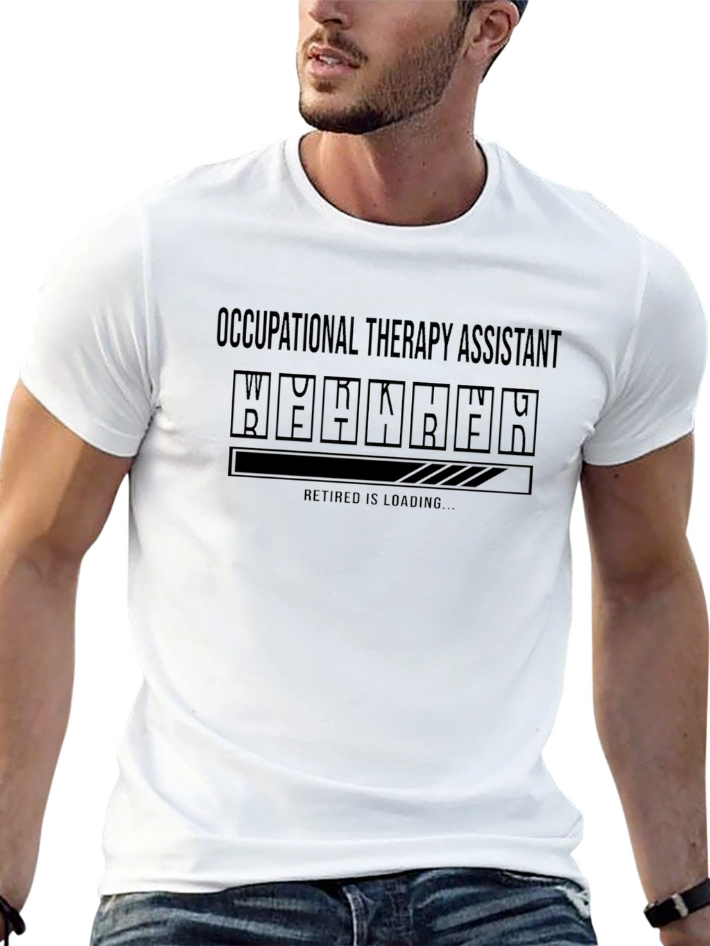 Occupational Therapy Assistant Retirement Loading T-Shirt