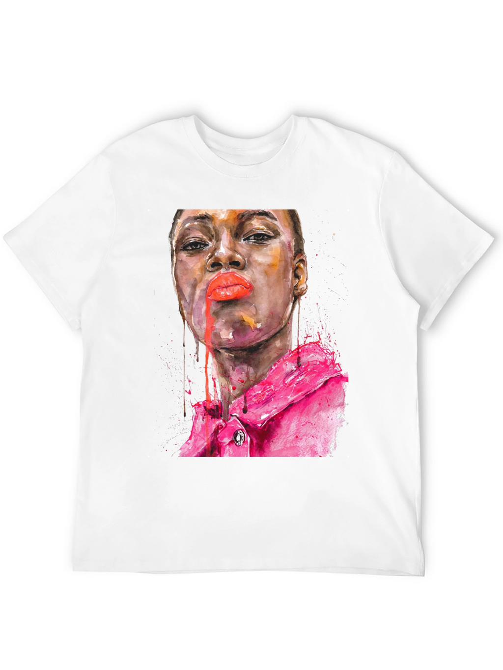 Watercolor Portrait T-Shirt