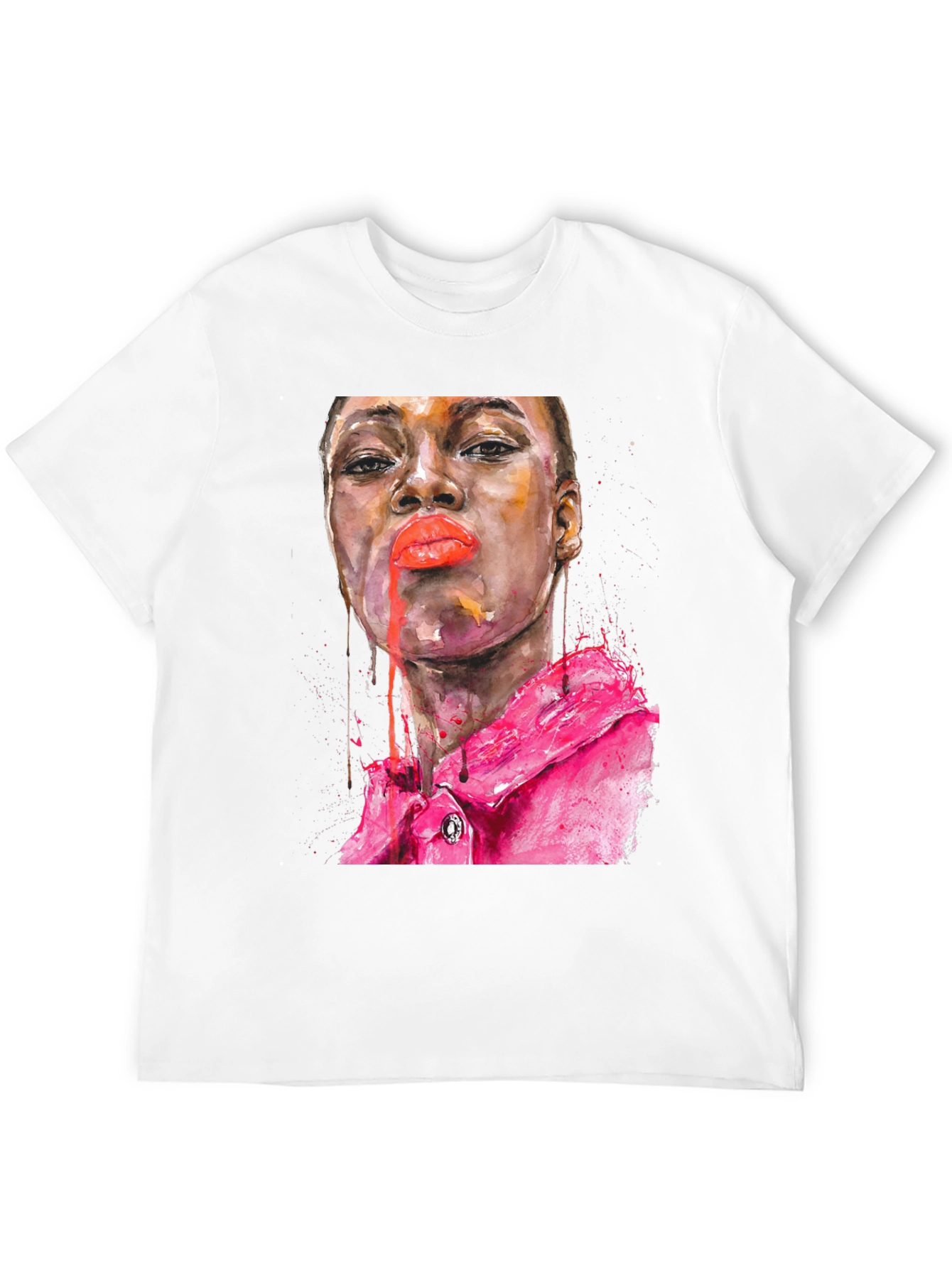 Watercolor Portrait T-Shirt