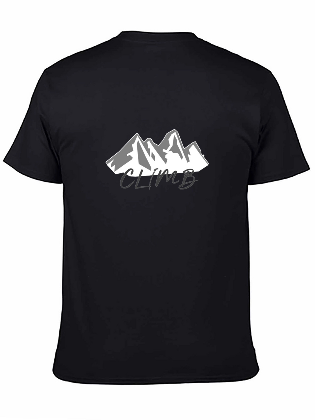 Climb Mountain T-Shirt - Black