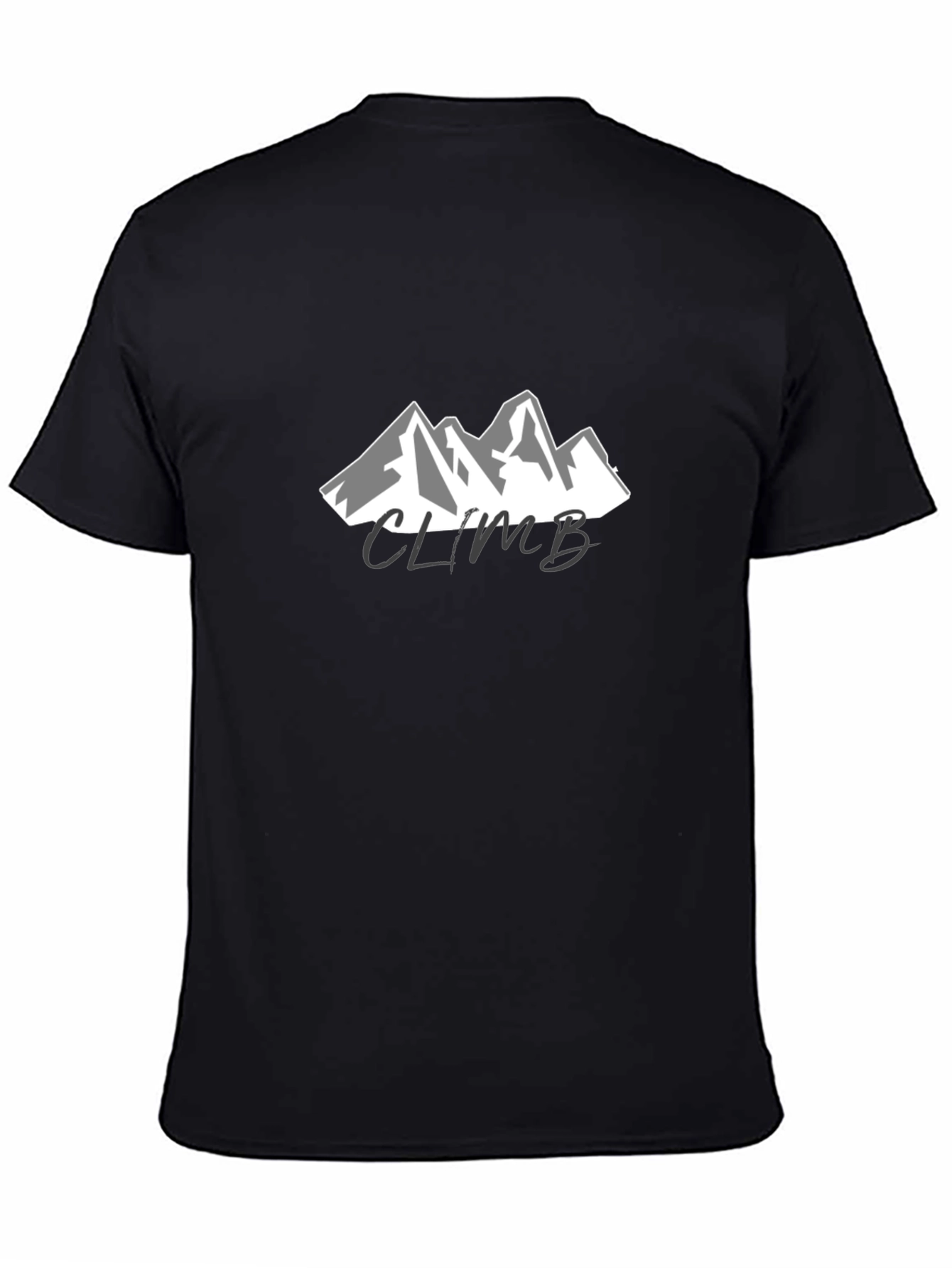 Climb Mountain T-Shirt - Black