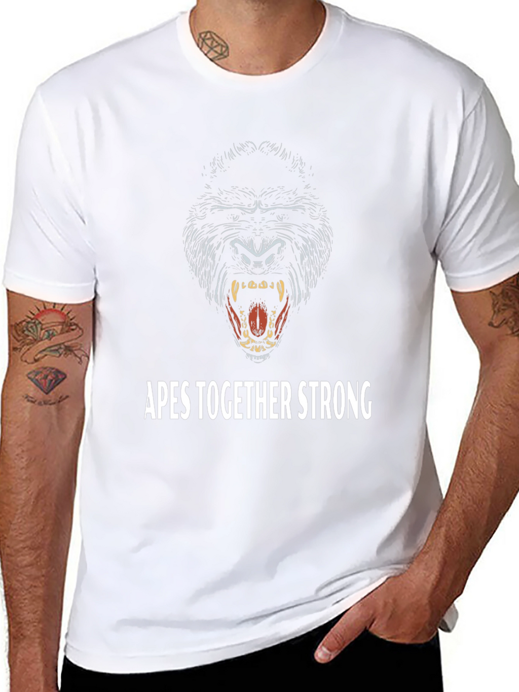 Apes Together Strong Graphic Tee