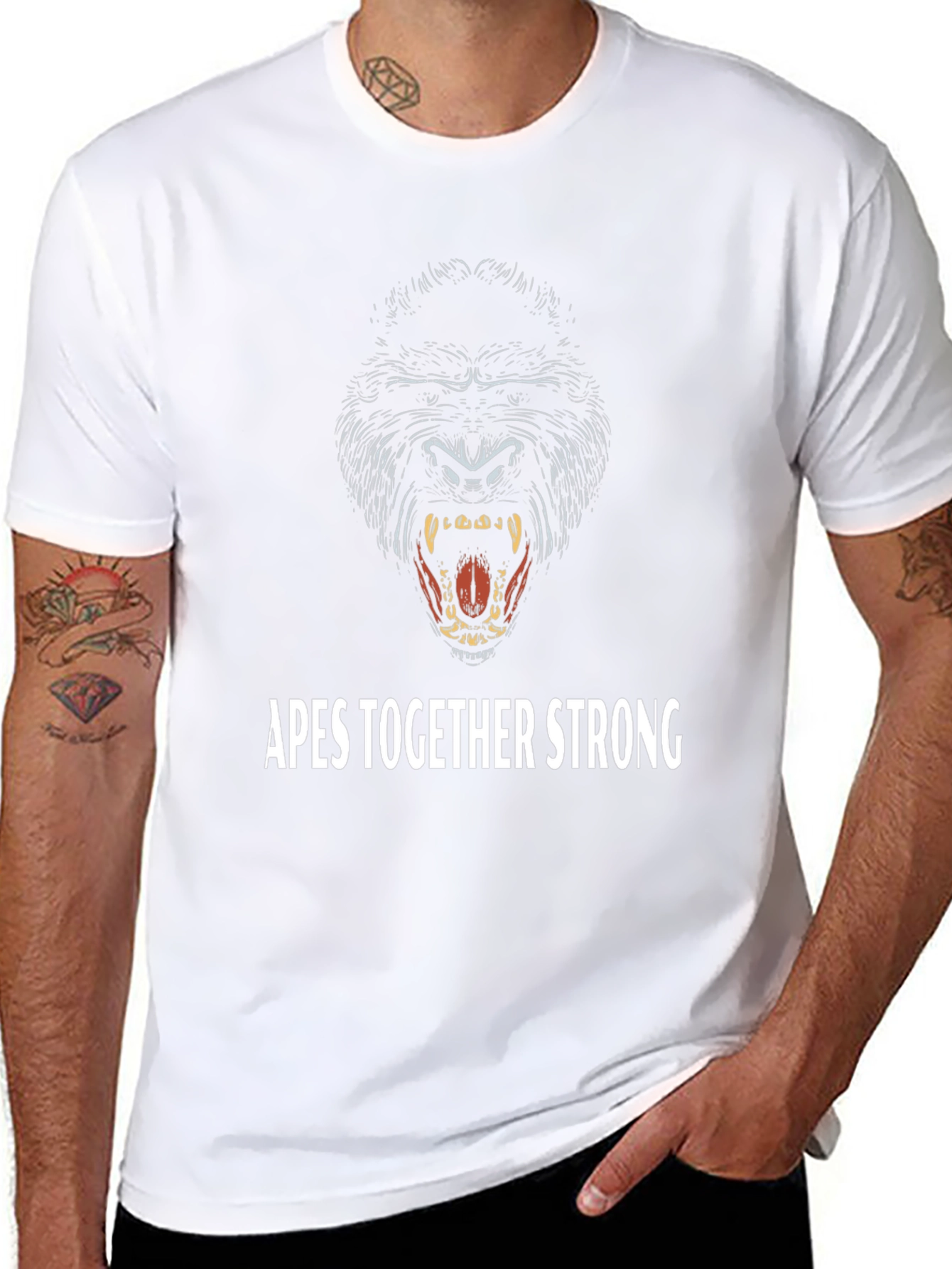 Apes Together Strong Graphic Tee